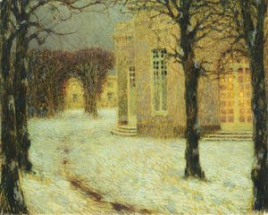 ベルサイユのパビリオン、1912 作： Henri Eugene Augustin Le Sidaner